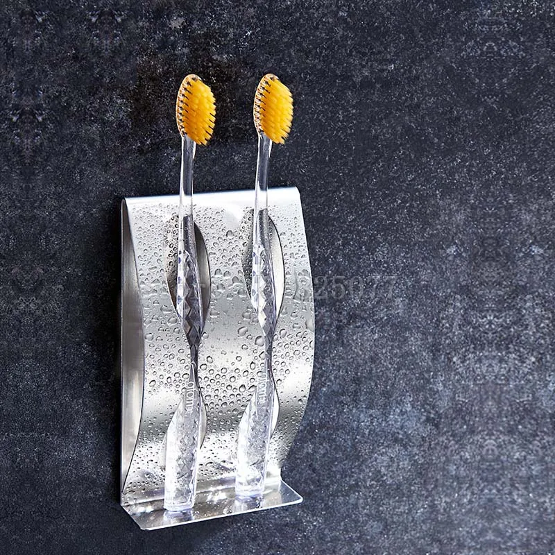 Настенный держатель для зубных щеток из нержавеющей стали | Обустройство дома