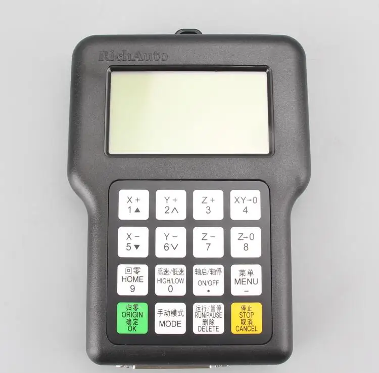 Обновленная версия RichAuto A11 CNC DSP контроллер A11S A11E 3 оси Замена контроллера 0501 для