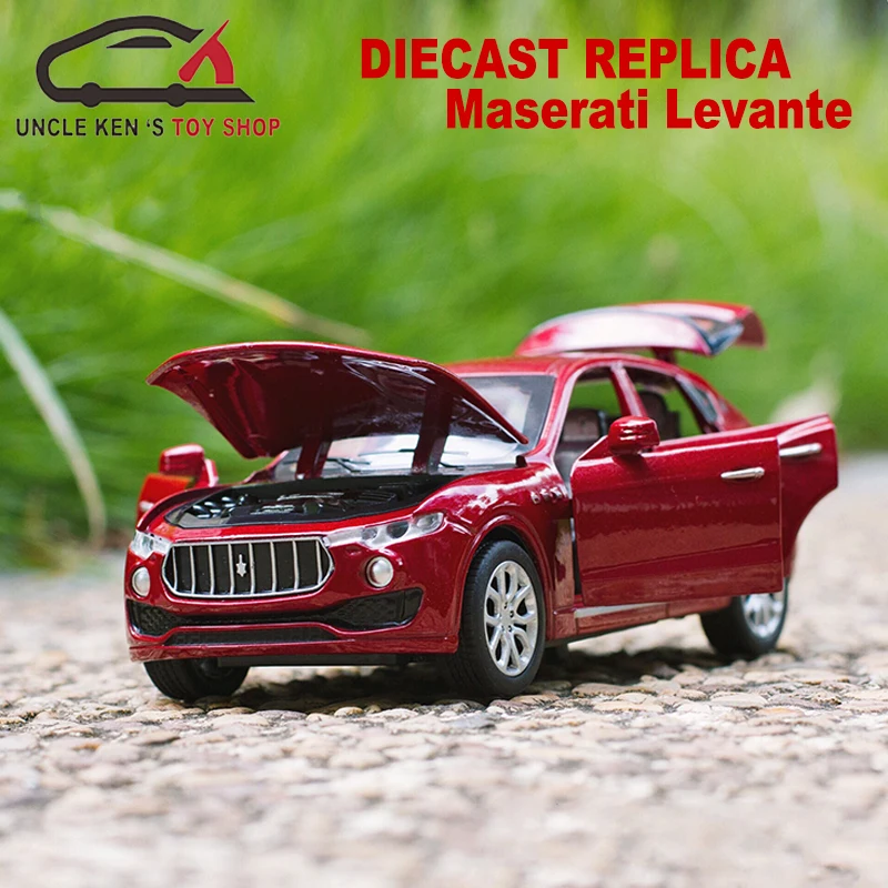 Diecast Levante Масштаб Модель автомобиля 16 см металлические игрушки для мальчиков в
