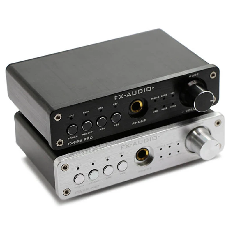 FX-AUDIO FX-98S обновленная версия USB аудио процессор PR0 декодирование ЦАП PCM2704 MAX9722 предусилитель JRC NJW1144 аудио усилитель
