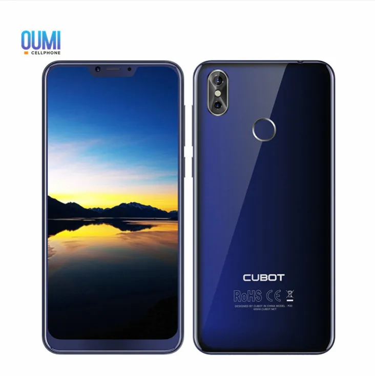 CUBOT P20 4 г смартфон 6 18 &quot18:9 Android 8 0 MTK6750T 4000 мАч Octa Core ГБ + 64 20MP 2MP двойной сзади камеры