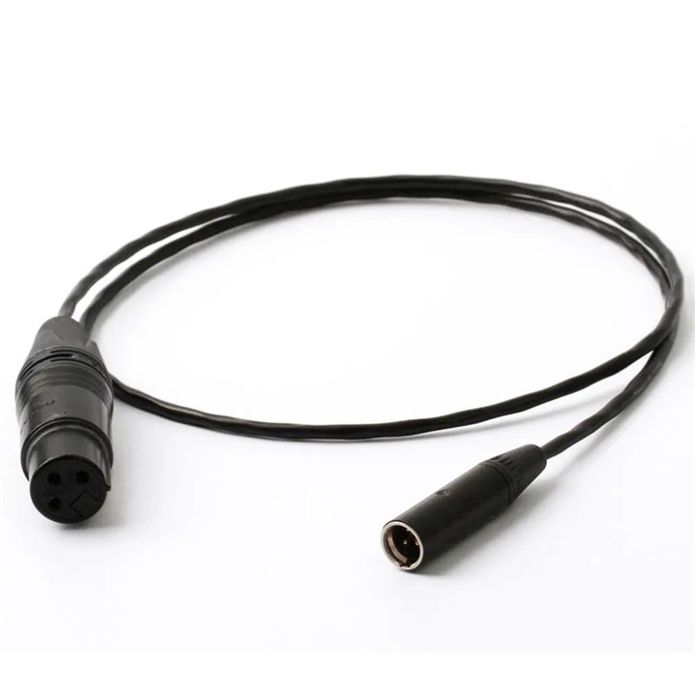 

50cm Mini XLR to Standard XLR Audio Cable For BMD BMPCC 4K Camera Microphone Audio Extension Cable Cord