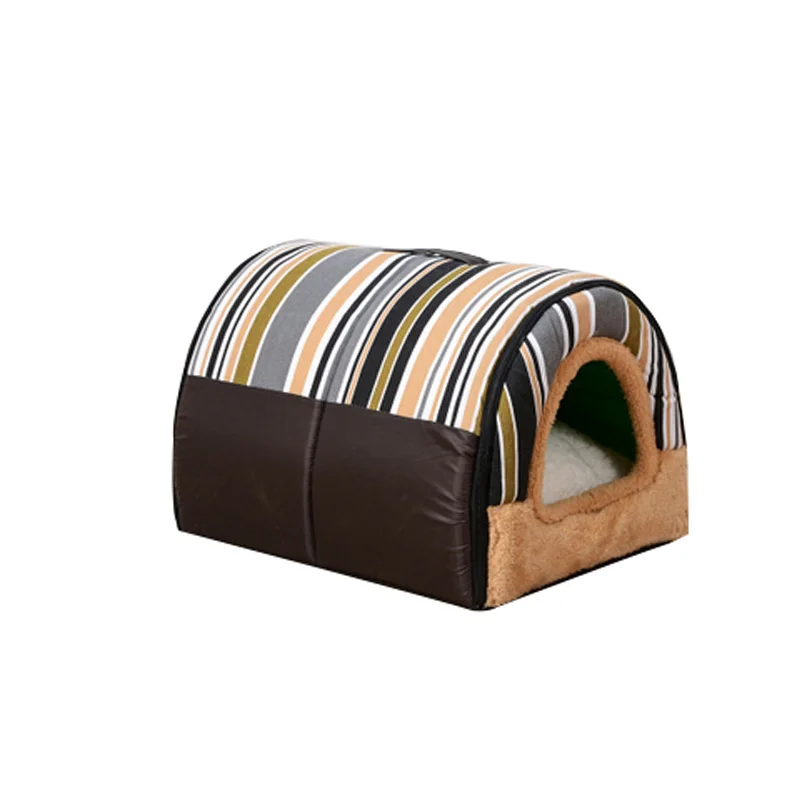 HEYPET Лежанка для питомца кошка котенок кровать Cama Para Cachorro Складная для маленьких собак кошек гнездо зимний теплый коврик для щенка - Цвет: 7