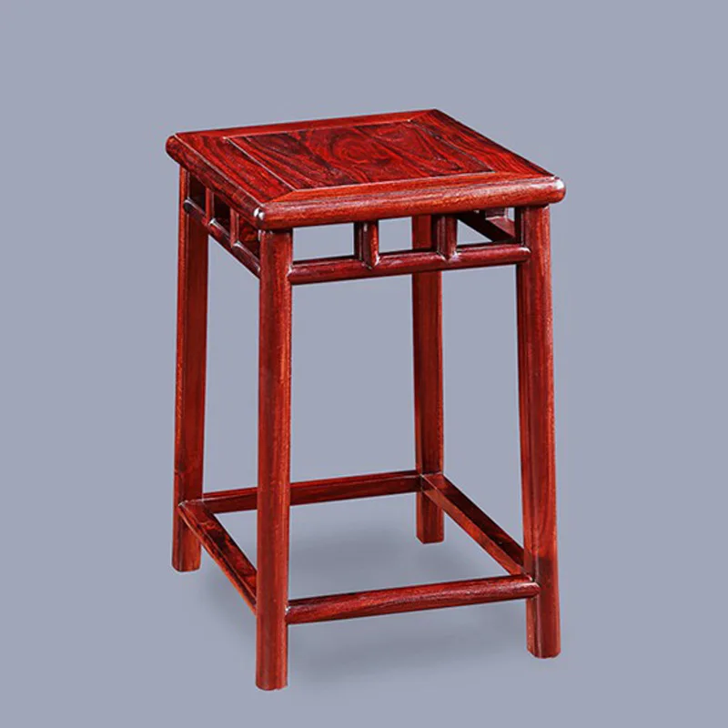 African rosewood lobular 7 piece tea tables and chairs combined blood Tan mahogany furniture chair table space crown |
