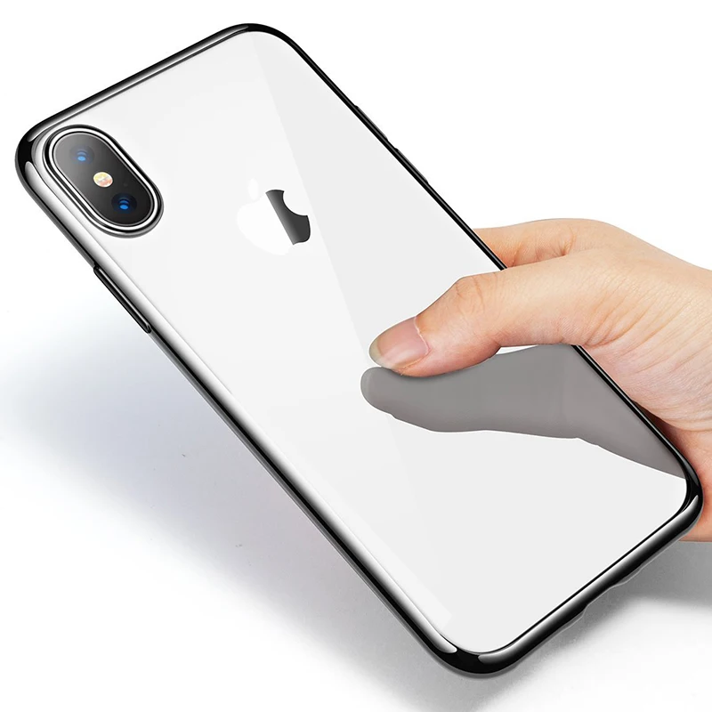 Для iPhone 12 Mini 11 Pro Max XS XR X 8 Plus 7 6 6S 5 5S SE 2020 защитный чехол ультра тонкий мягкий ТПУ