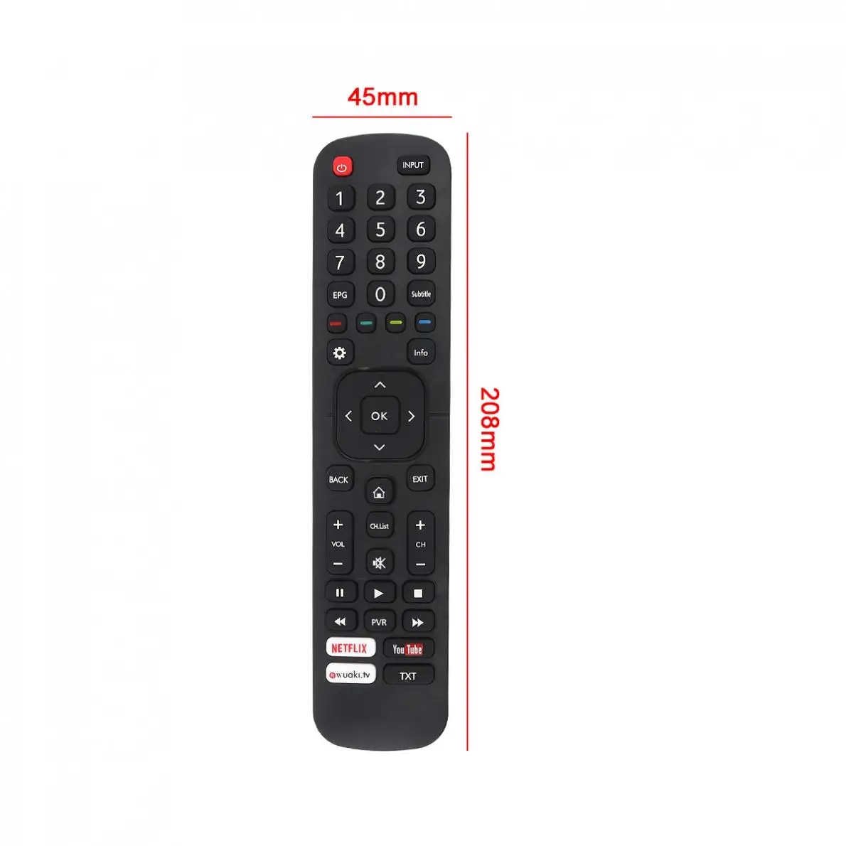 ИК 433 МГц замена пульта дистанционного управления TV подходит для Hisense EN2X27HS|Пульты