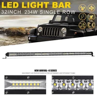 ynroad 234w 30inch single row led slim light bar offroad bar combo beam for hunting driving offroad light