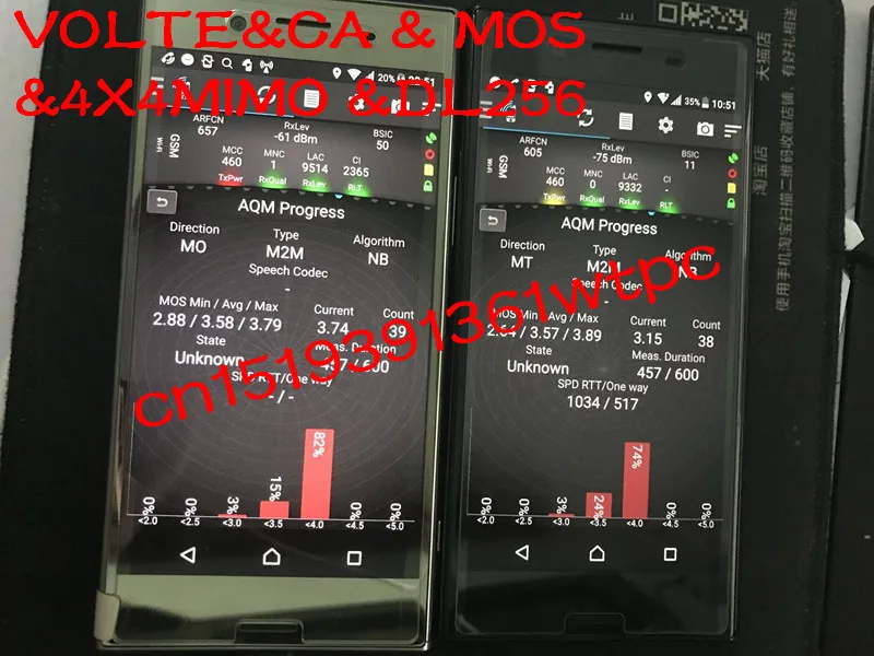 DHL+ идеальная стабильная Лицензия+ XZP G8141 Tems pocket17.2+ VOLTE+ 4x4MIMO+ 256QAM+ 3CC+ 4CC тестирование