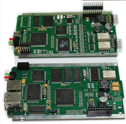 green board Может закрепить V193 с CYPRESS AN2135SC/2136SC полный чип Золотой печатной платы Авто+ OBD2 диагностический интерфейс - Цвет: green board