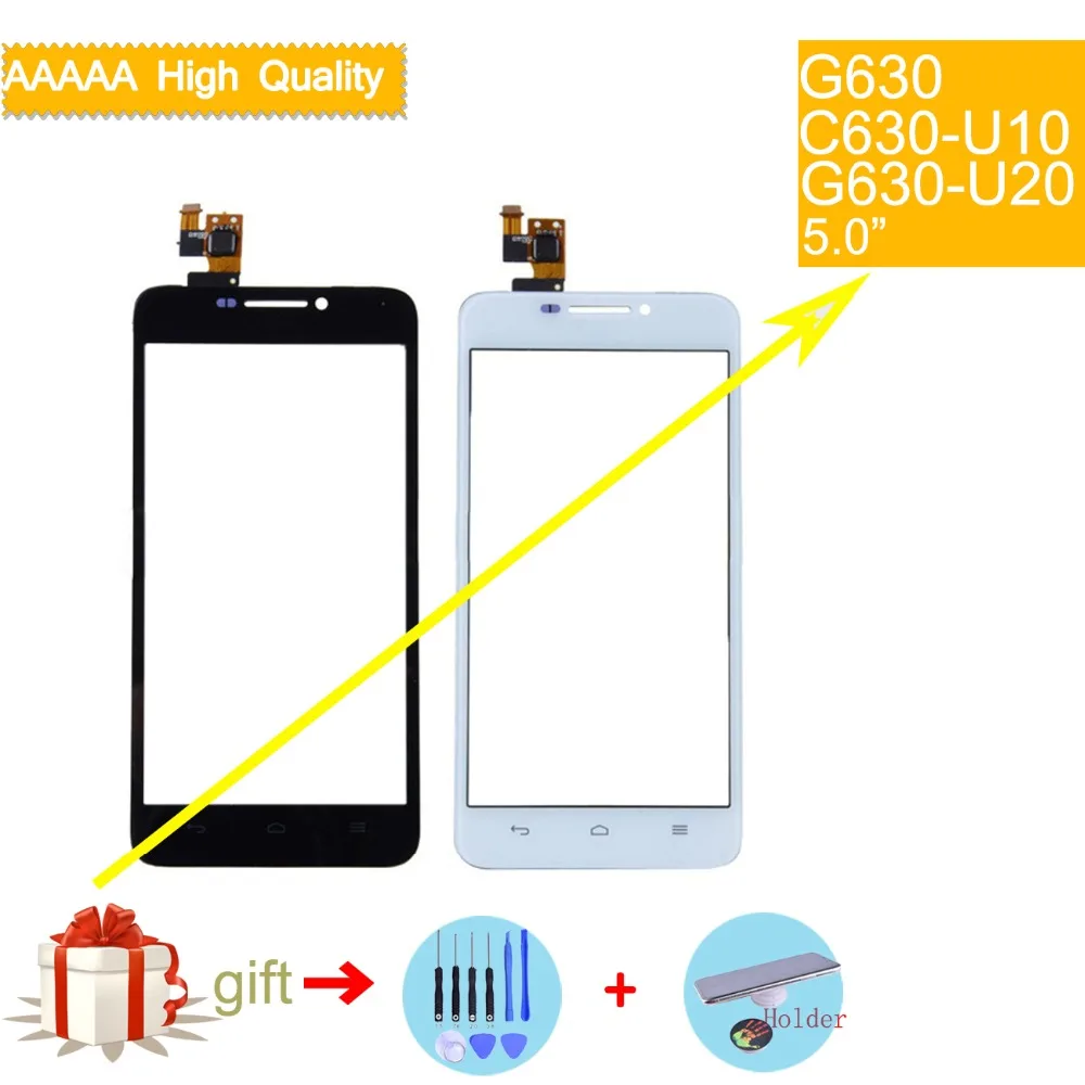 Сенсорная панель для Huawei Ascend G630 сенсорная с дигитайзером внешнее стекло объектив
