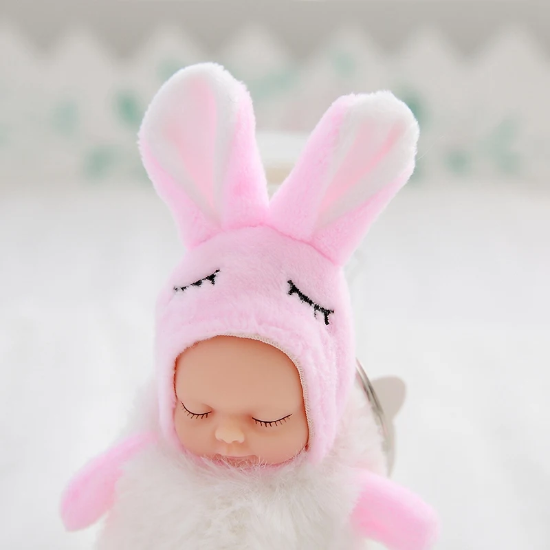 Kawaii моделирование спящего ребенка плюшевые Bjd bebe куклы игрушки подвеска для