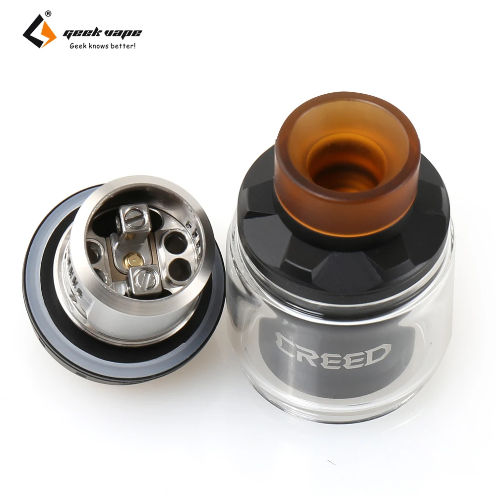 Оригинальный атомайзер Geekvape Creed RTA 6 5 мл с двумя постами система воздушного потока