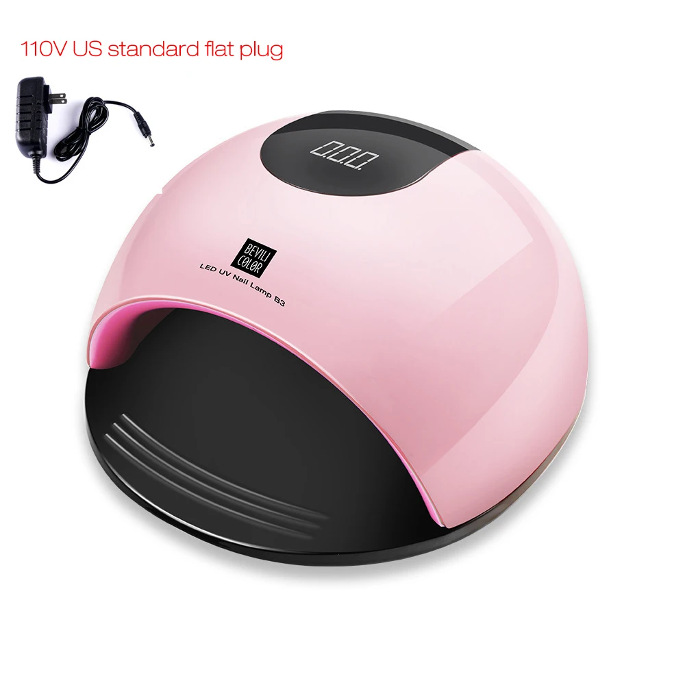 UV Led 80W Lamp Nail Dryer for Nails Curing Manicure SUN Light All Gel Polish Sensor Machine Art LED Tools | Красота и здоровье