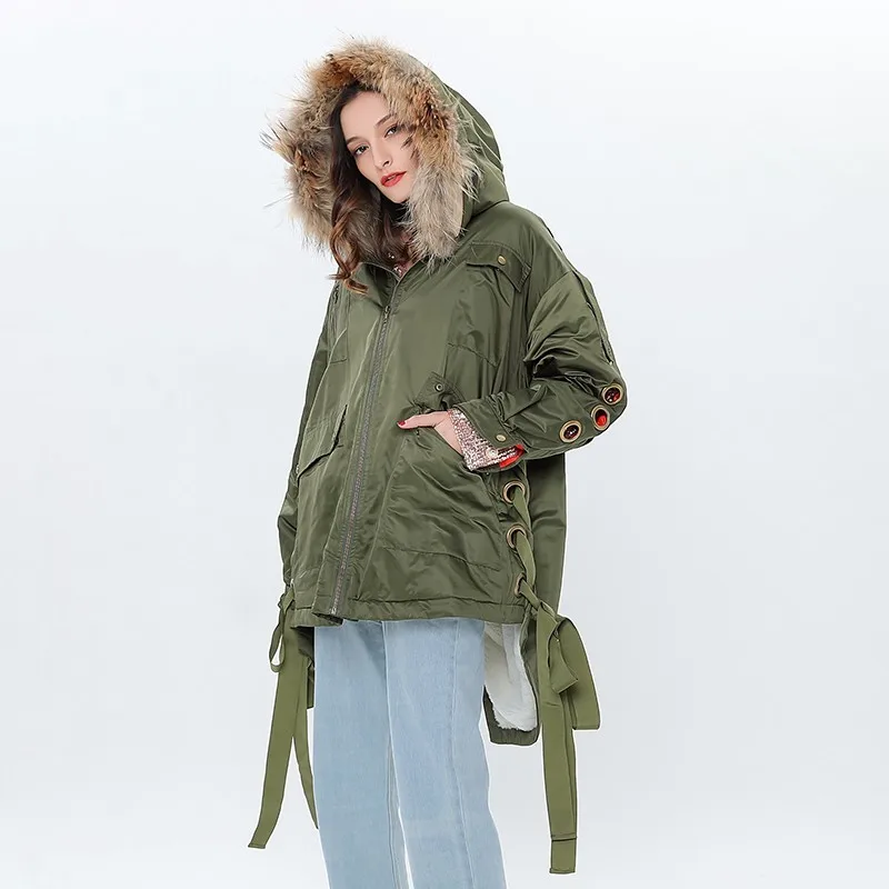 Куртка TWOTWINSTYLE с капюшоном длинным рукавом и шнуровкой|jacket coat|hooded jacket coathooded |