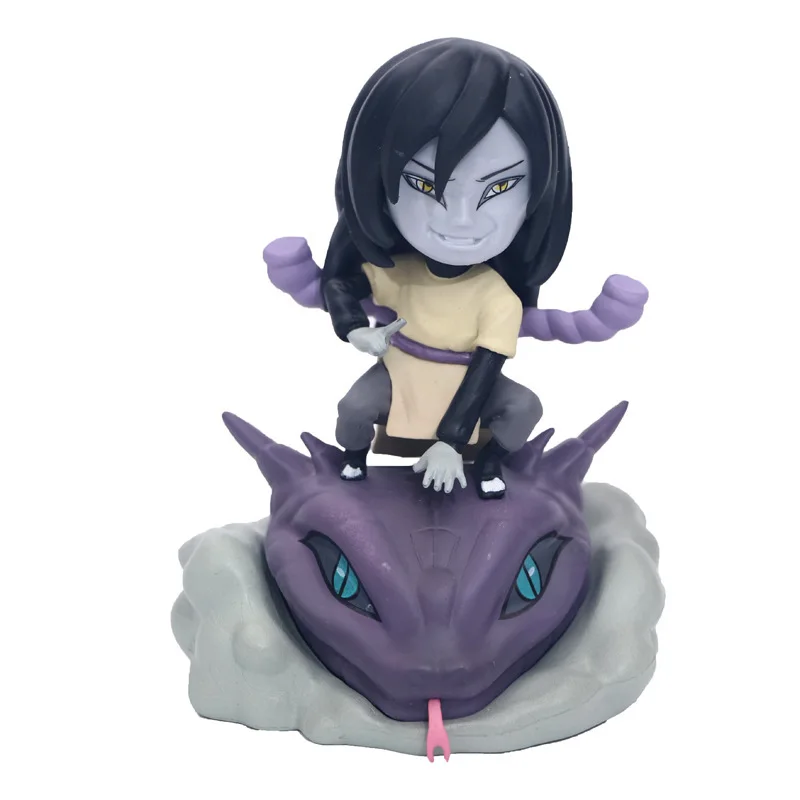 Новинка Аниме Наруто ПВХ фигурка Q версия Jiraiya Gama Sennin Orochimaru Tsunade для детей модель