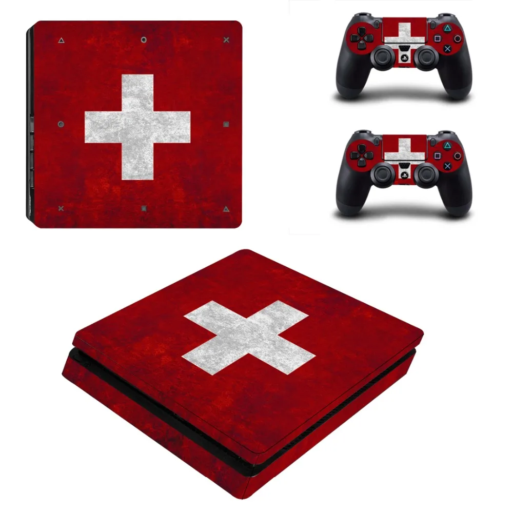 Оман Албания Хорватия Национальный флаг PS4 тонкая наклейка на кожу Виниловая для