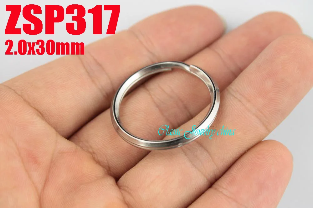 30 мм нержавеющая сталь ромбовидный стиль брелок для ключей ювелирные изделия