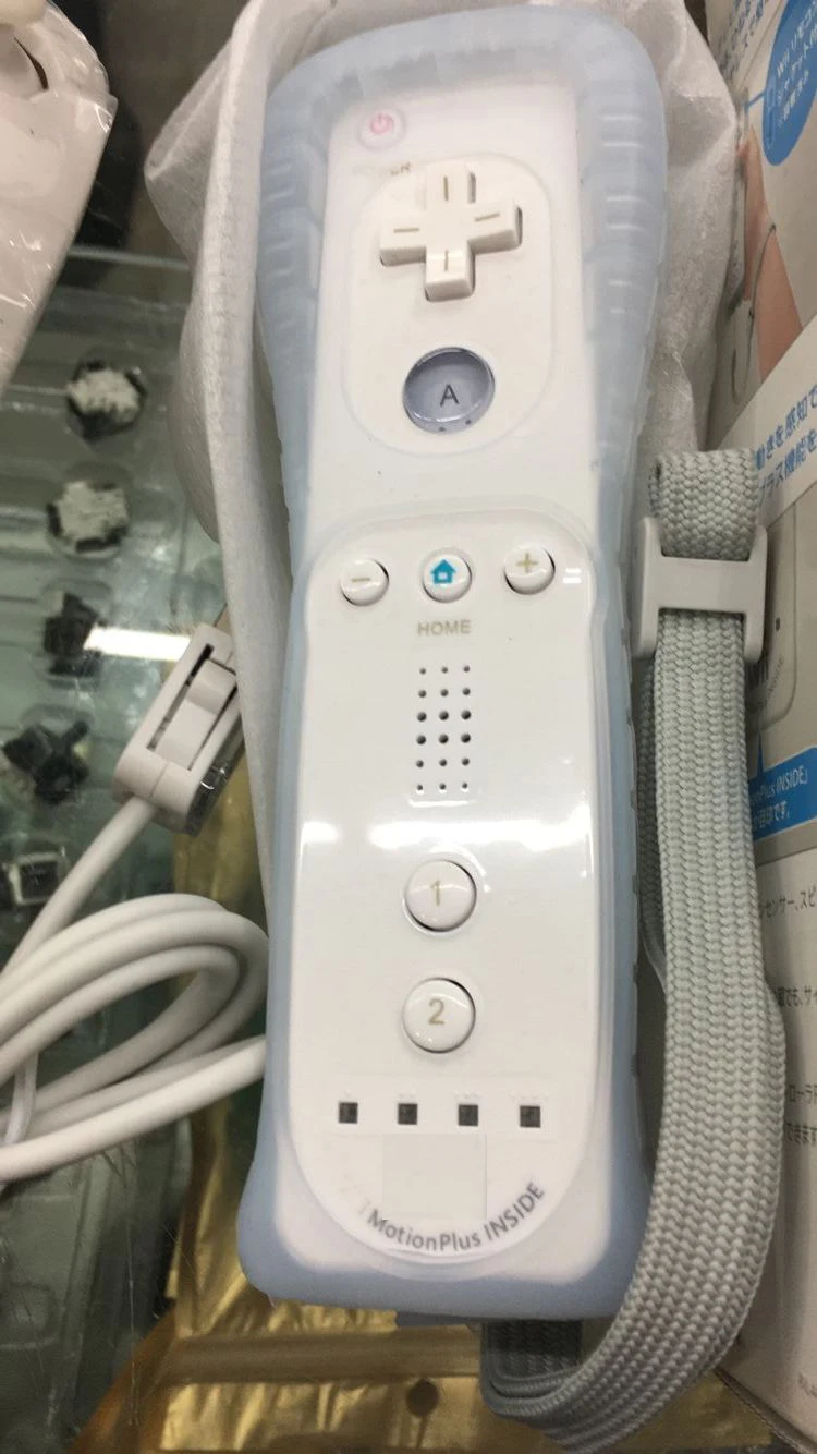 Белый беспроводной пульт дистанционного управления 2 в 1 для контроллера Nintendo Wii