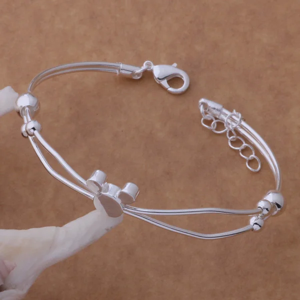 AB034 wholesale silver color bracelet fashion jewelry mikey /gfdaowka cqsalhza | Украшения и аксессуары