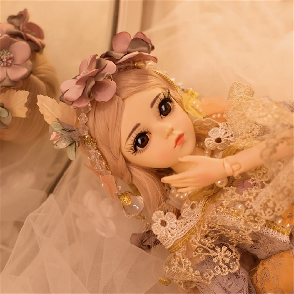 Кукла Viciviya SD BJD 1/3 для девочек куклы с коричневыми глазами одеждой и париками
