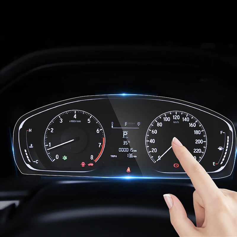 Vanka для Honda Accord 10th 2018 2019 Автомобильная приборная панель мягкая HD защитная пленка