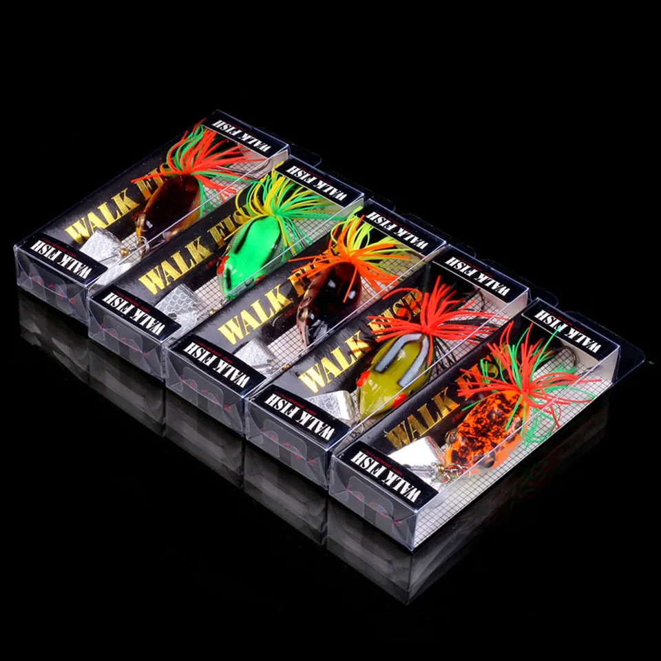 

WALK FISH Frog lure 11g for fishing lures wobblers pesca isca artificial hard bait crankbait minnow trout River Stream bass