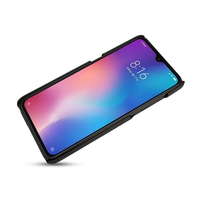 Ударопрочный чехол для задней карты Xiaomi Mi 8 Роскошный кожаный 9 8SE Ультратонкий