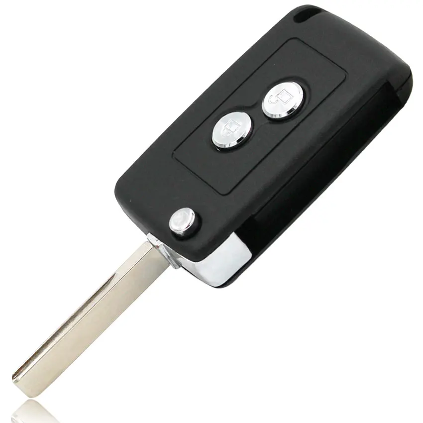 2 кнопки модифицированный раскладной дистанционный чехол для ключей Fob Citroen C1 C2 C3