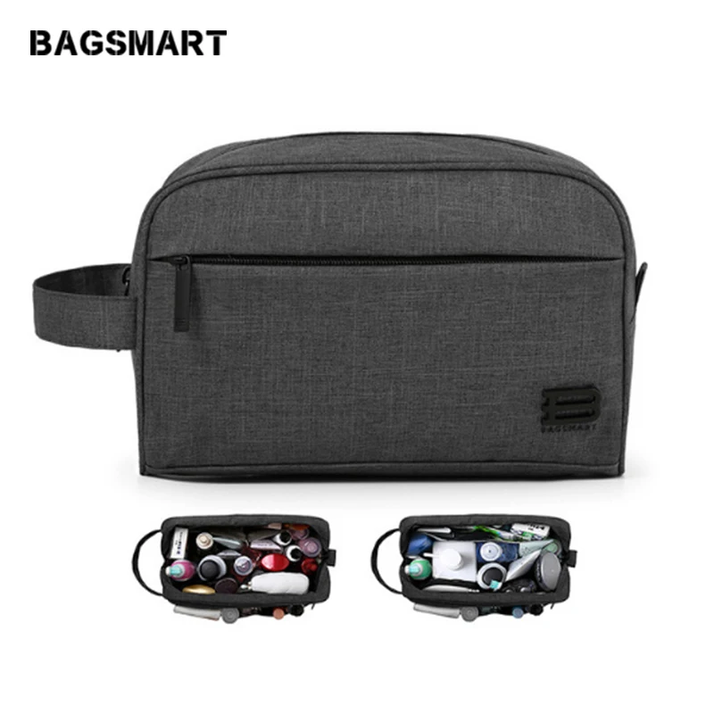 BAGSMART унисекс дорожная сумка для туалетных принадлежностей водонепроницаемый