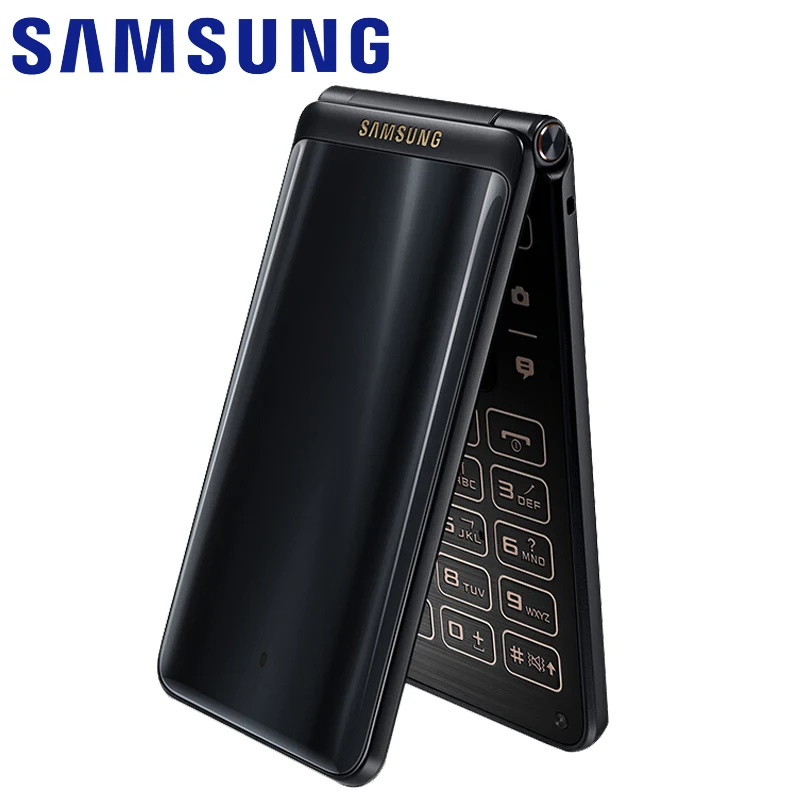 2017 оригинал samsung galaxy папка 2 G1650 2G 16G четырехъядерный процессор Snapdragon MSM8917 три слота