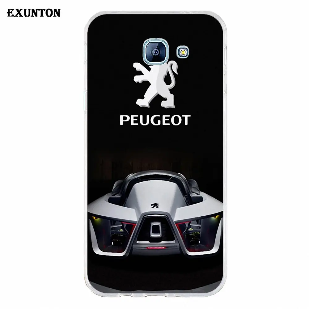 ТПУ Новое поступление года для Galaxy J1 J2 J3 J330 J4 J5 J6 J7 J730 J8 mini Pro Логотип Peugeot