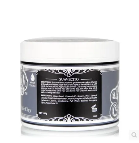 1pc Suavecito Stereotypes wax hair color cream one-time temporary gel strong modelling finalize 7color mud no original |