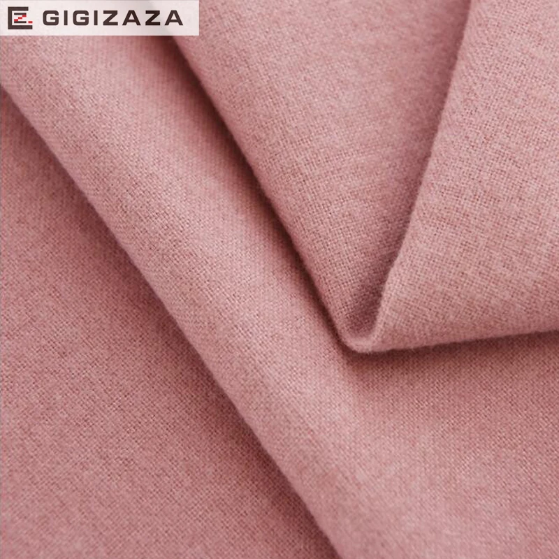 GIGIZAZA Мягкий сенсорный Твердый искусственный шелк хлопок жалюзи коричневый серый черный занавес для гостиной украшение драпировка Cortina для кухни