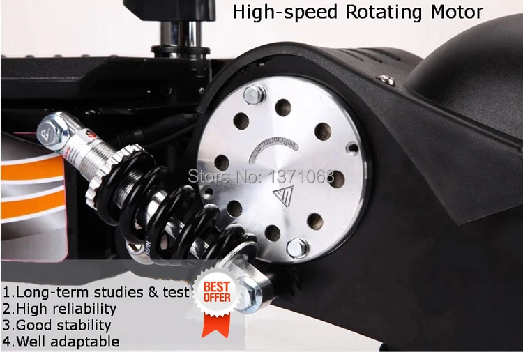 Горячая Распродажа высококачественный складной Электрический мини-скутер O03 48 в