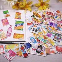 158pcspacks stickers scrapbooking foods drinks planner diy stickers kawaii handbook label diary bullet journal sticker
