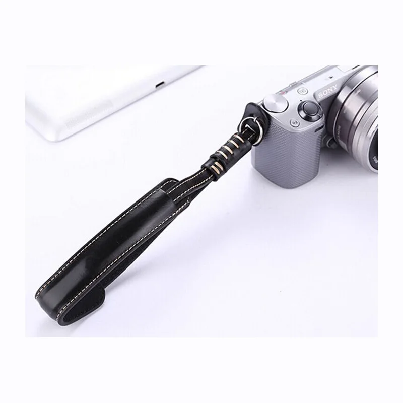 Ремешок на запястье для камеры из искусственной кожи Sony Alpha DSLR a6000 a5100 a5000 A7R A7 A7S A7II |