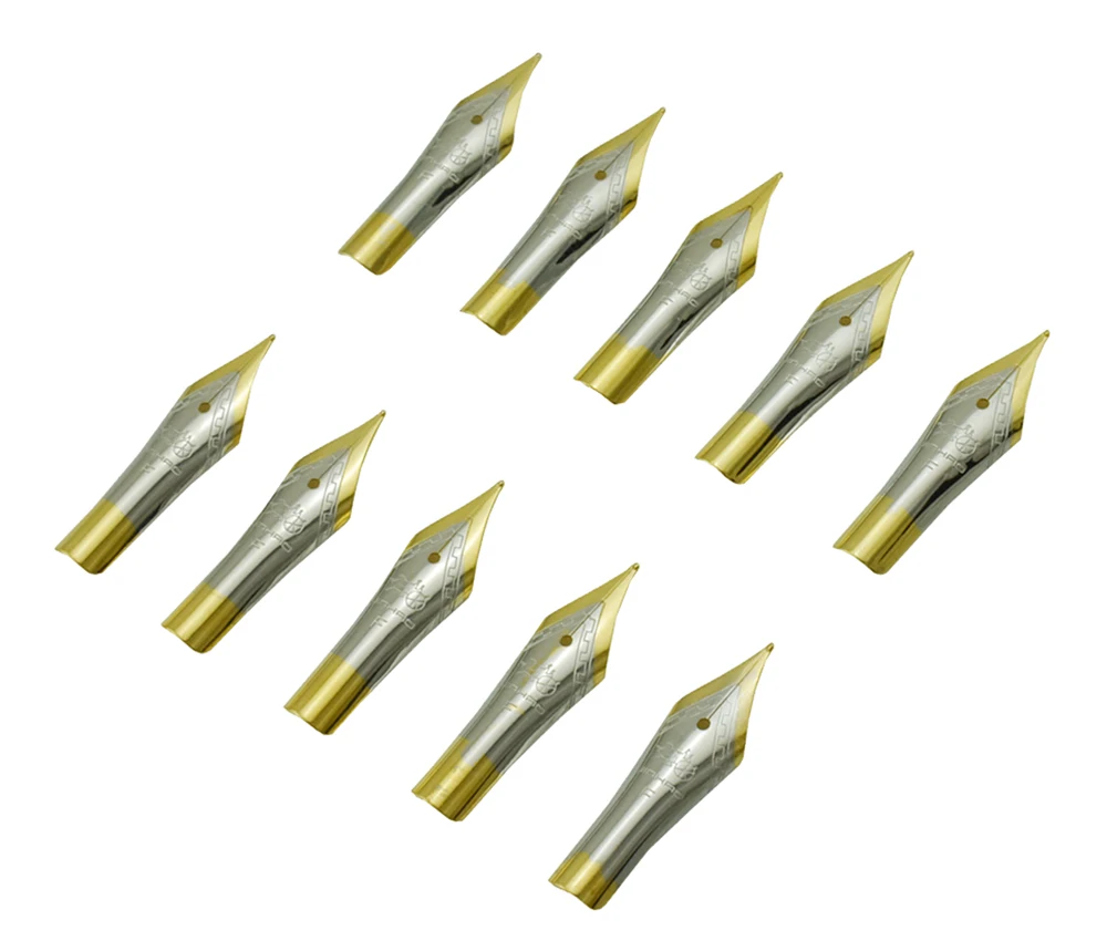 10 PCS Nibs 5 шт./10 шт. перьевая ручка Jinhao запасные ручки для Jinhao 250500599699, 8802,5000, Dragon Phoenix перьевые ручки - Цвет: 10 PCS Nibs