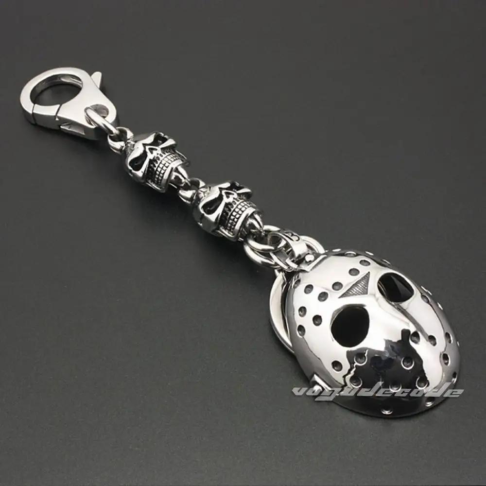 

Уникальный мужской брелок Jason W030KC из нержавеющей стали 316L для Хэллоуина