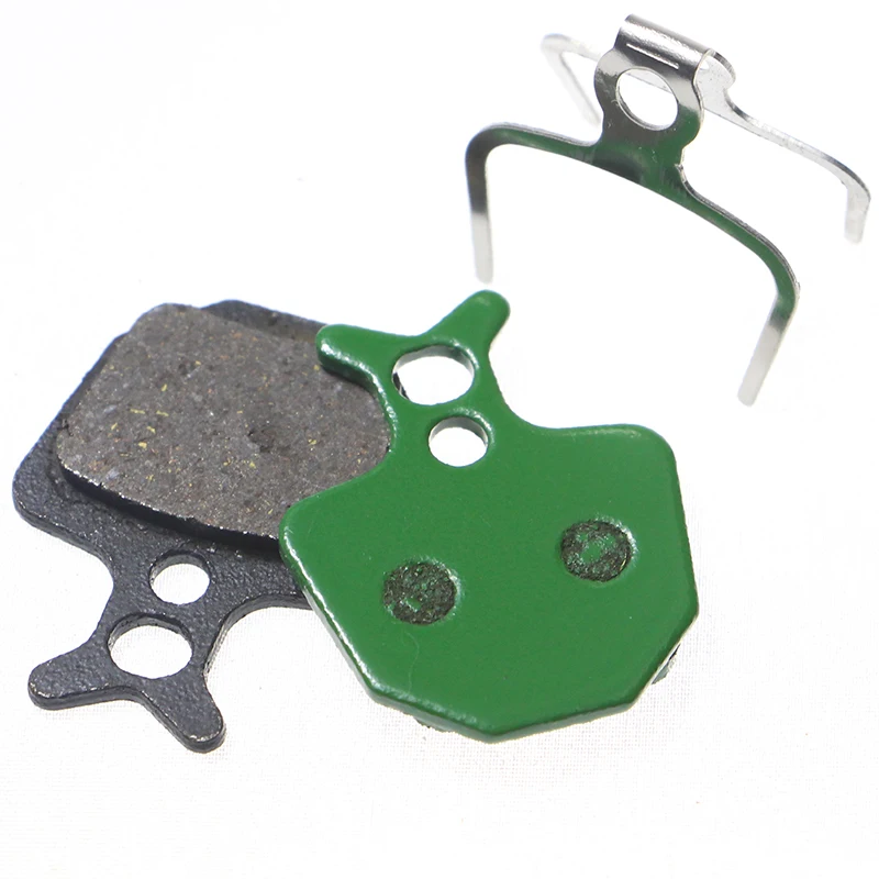 Зеленые полуметаллические велосипедные дисковые Тормозные колодки для формулы