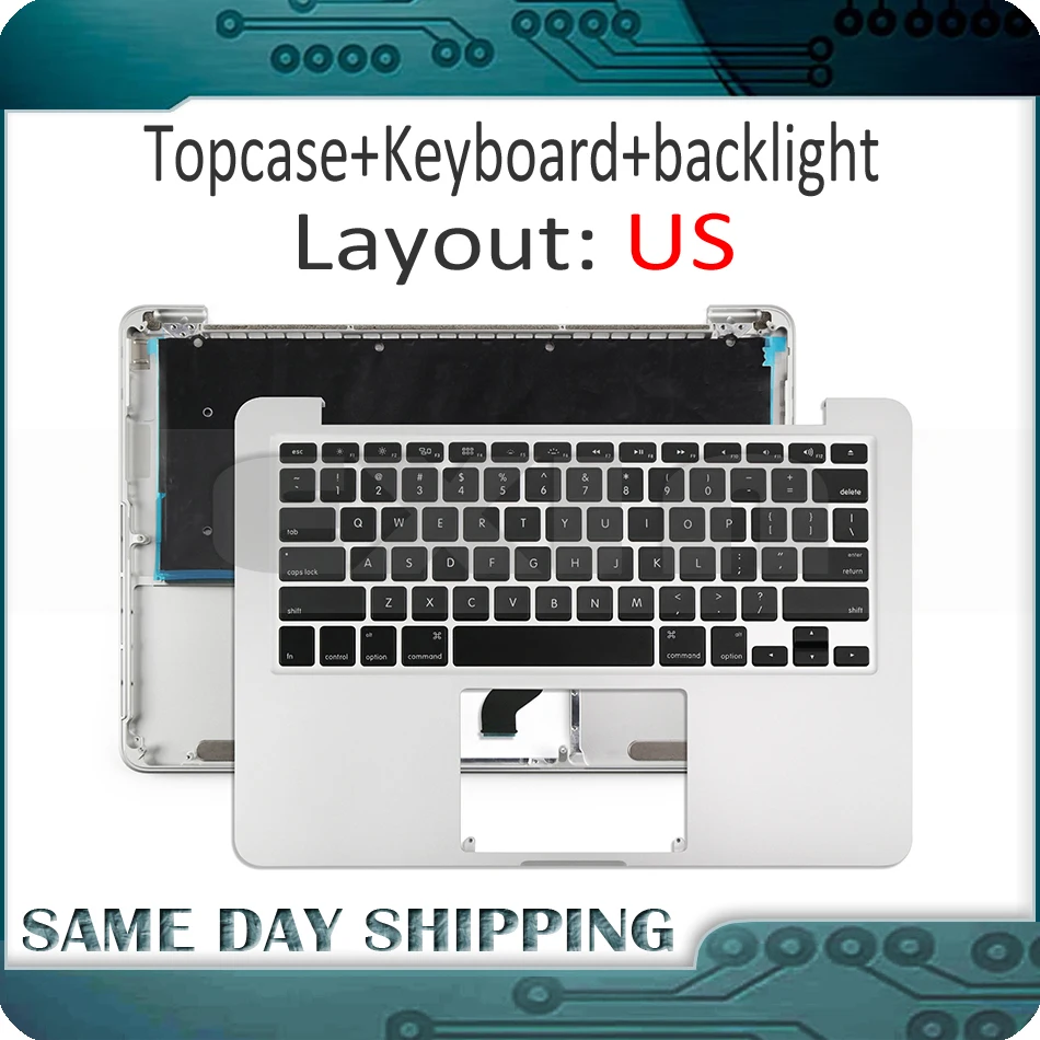 Ранняя 2015 для Macbook Pro Retina 13 &quotA1502 Topcase упор ладони с клавиатурой США Великобритания
