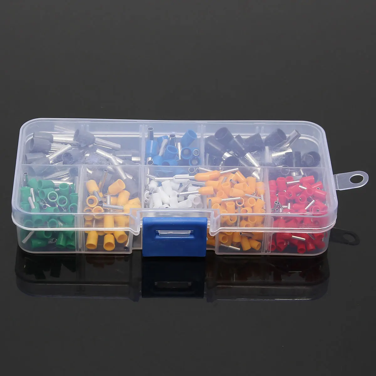 Набор наконечников для проводов 400 шт./компл. медный обжимной соединитель