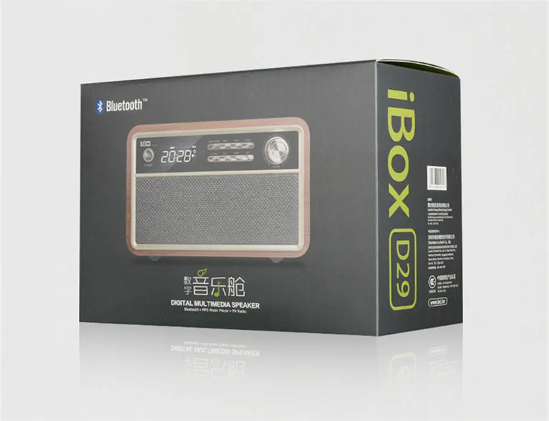 Деревянные Беспроводные Bluetooth колонки сабвуфер душ домашние телефоны портативная музыка воспроизведение стерео объемный звук для FM радио будильник
