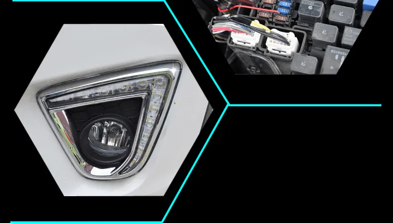 Lsrtw2017 светодиодный Автомобильные фары дневного света для mazda CX-5 2012 2013 1st поколения