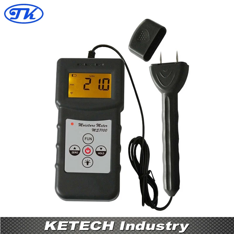 

MS7100 Woodwork,Paper Making , Flakeboard, Furniture Moisture Meter
