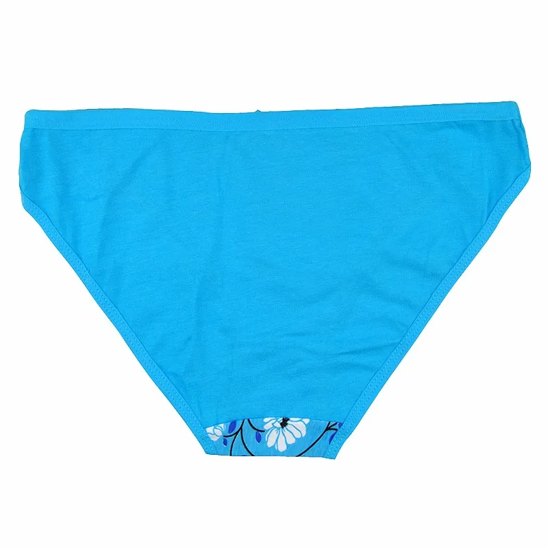 LOBBPAJA 5 шт./лот Женщина Underwear Хлопок Цветочные Печати с Низкой Посадкой, Трусы Женские Комбенизоны Трусы Белье Intimates для Женщин