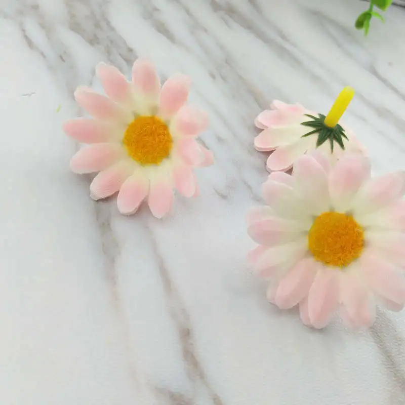 

Filaments free shipping simulation cloth flower flower of chrysanthemum sunflowers 100 UNIDS sunflower little Daisy