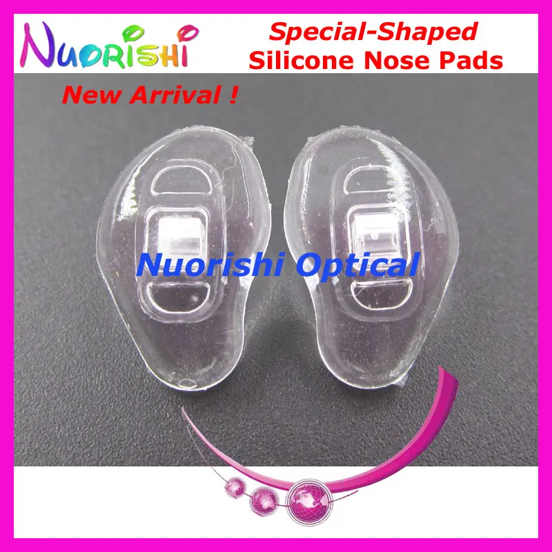 2000pcs Si3513 Special Shaped Glasses Eyewear Eyeglasses Spectacle Silicone Nose Pads Free Shipping