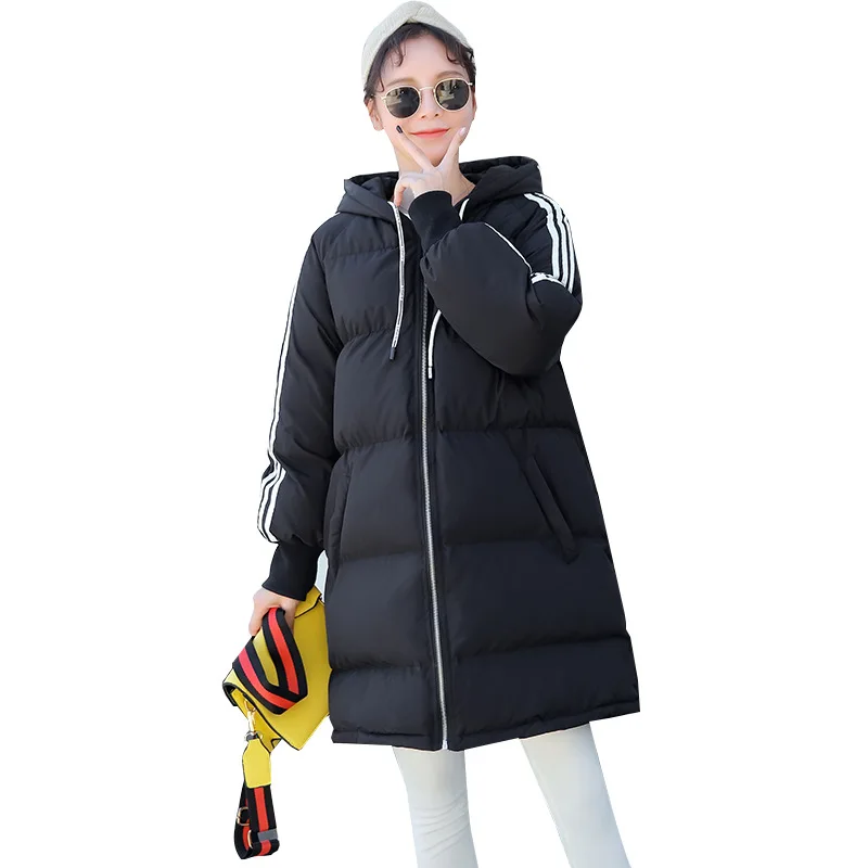 

Maternity Women New Moms Winter Long Sleeve Hooded Down Cotton Cardigan Coat Casual Fashion Thicken Warm Puffer Outdoor Jackets