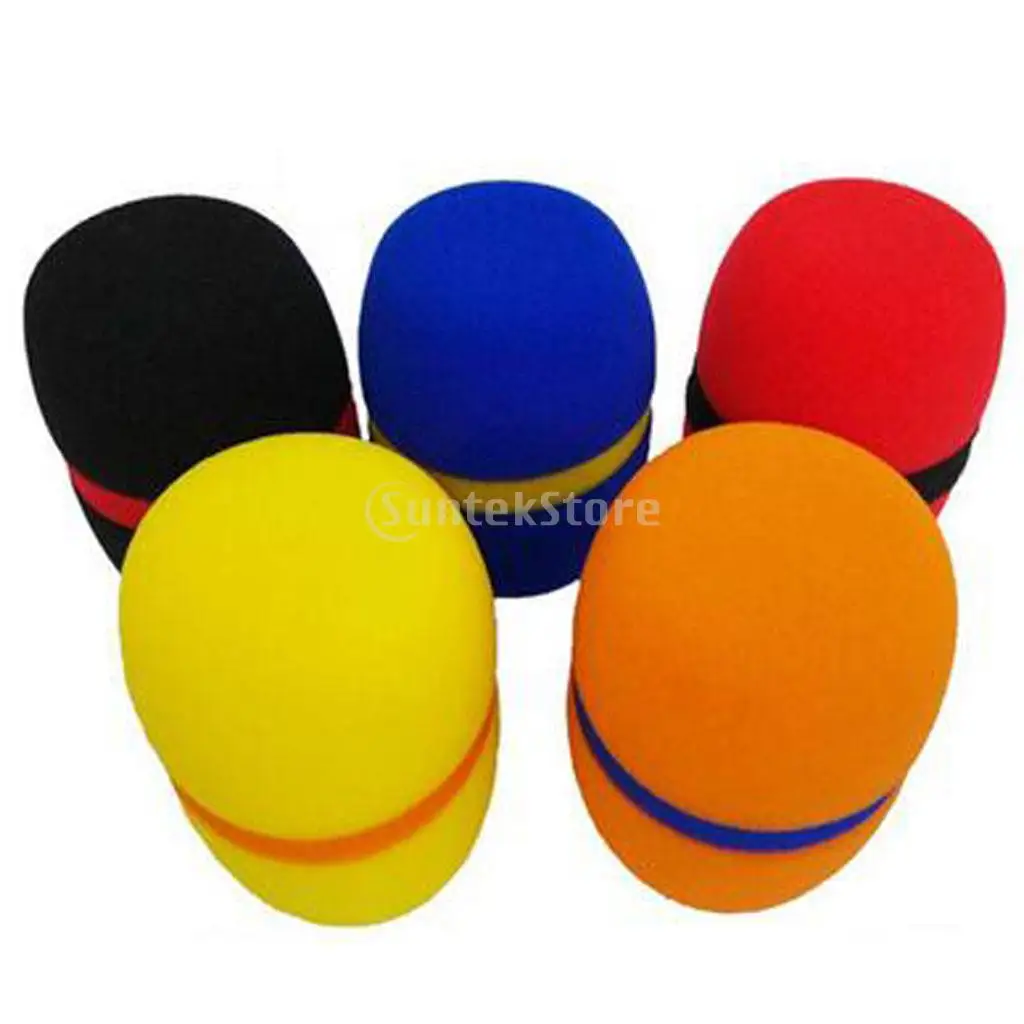 10 шт. ручной микрофон для сцены ветровое стекло пена чехол микрофона караоке