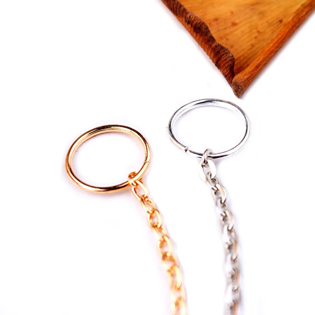 Панк позолоченное этническое кольцо с клипсой для носа и губ носовое цепочка